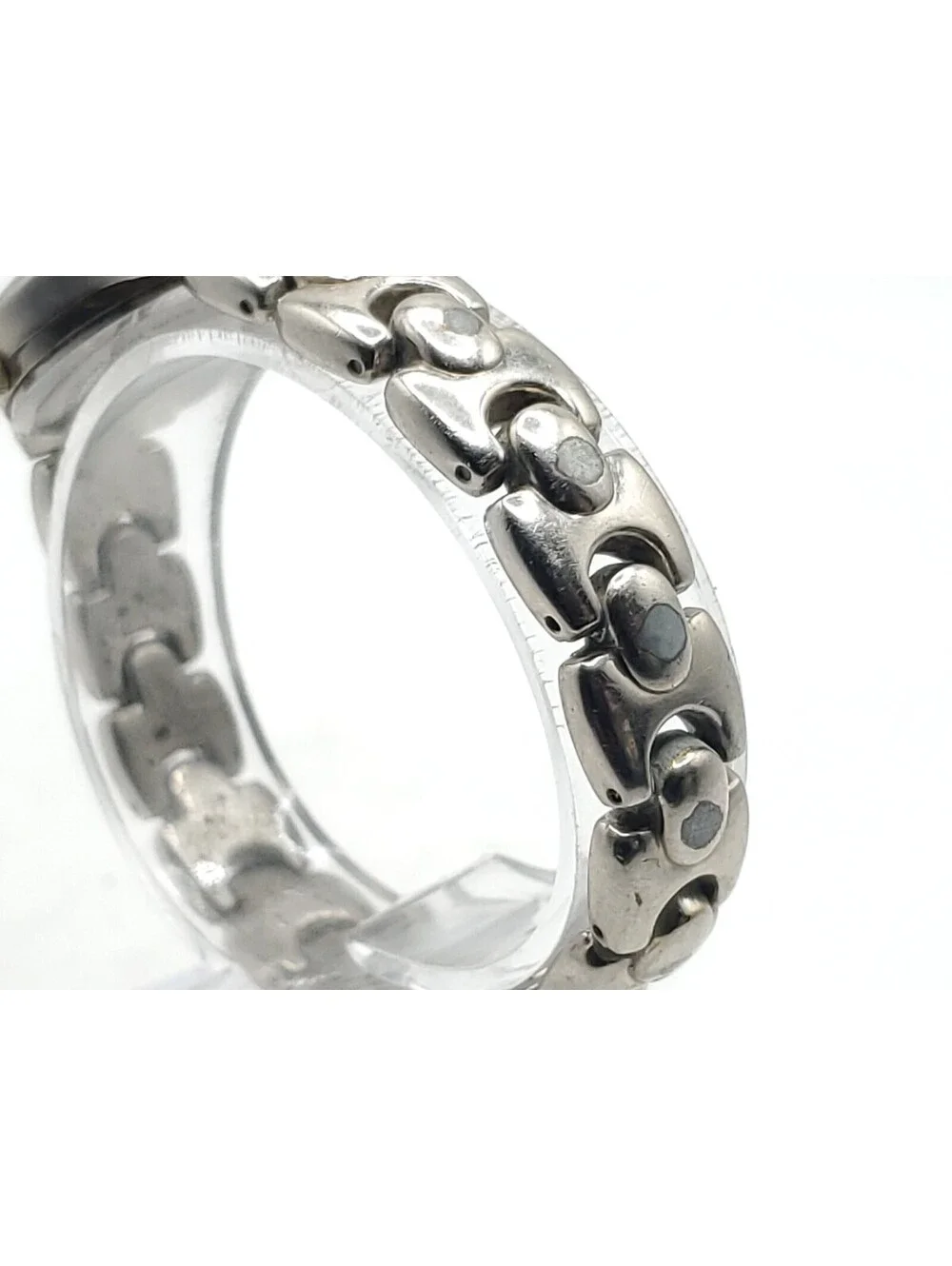 Jaclyn Smith Womens Watch New Battery Silver Tone 22mm